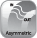 Asymmetric